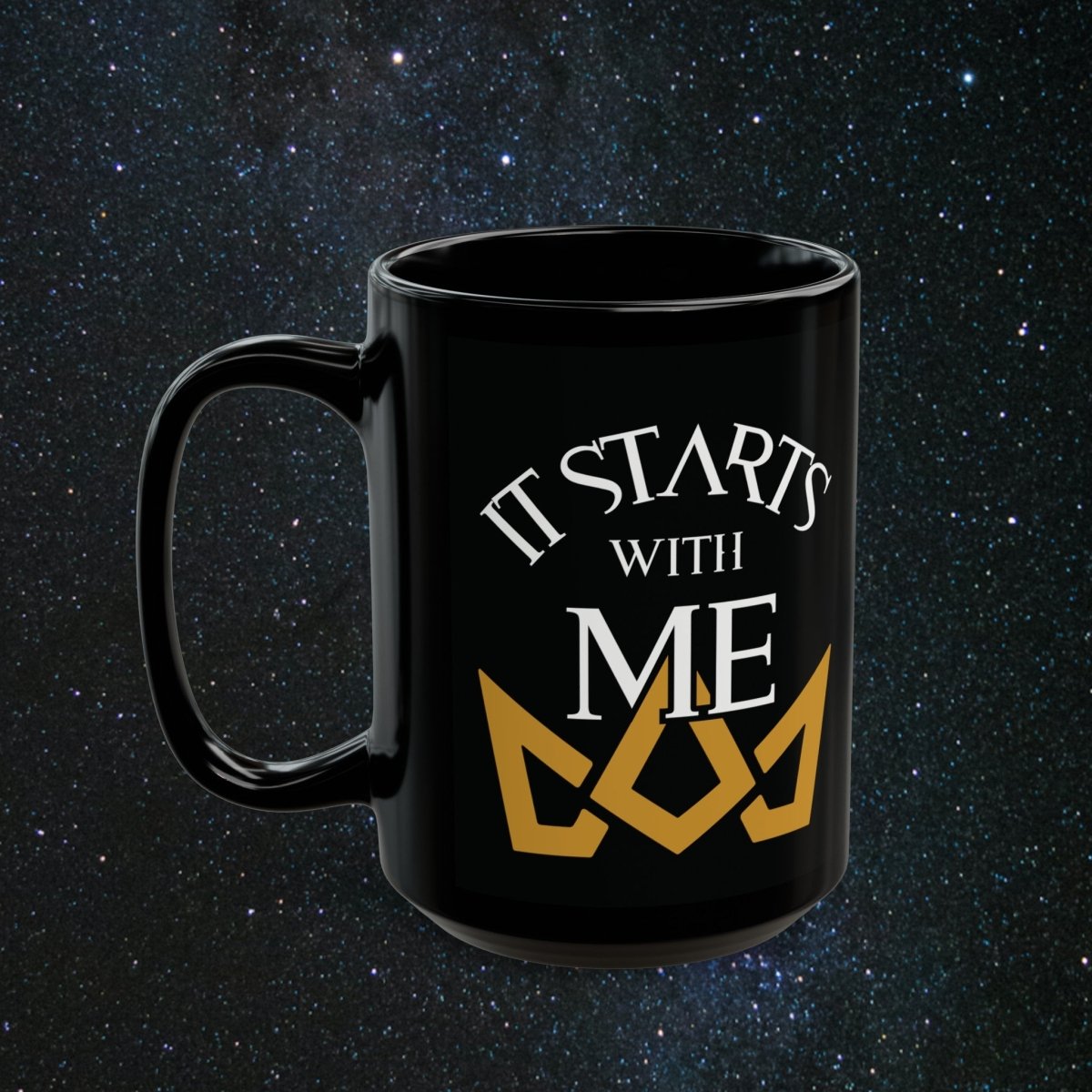 Generational Rise Black Mug - MindLight Apparel - Generational Rise Black Mug - 15oz - 
