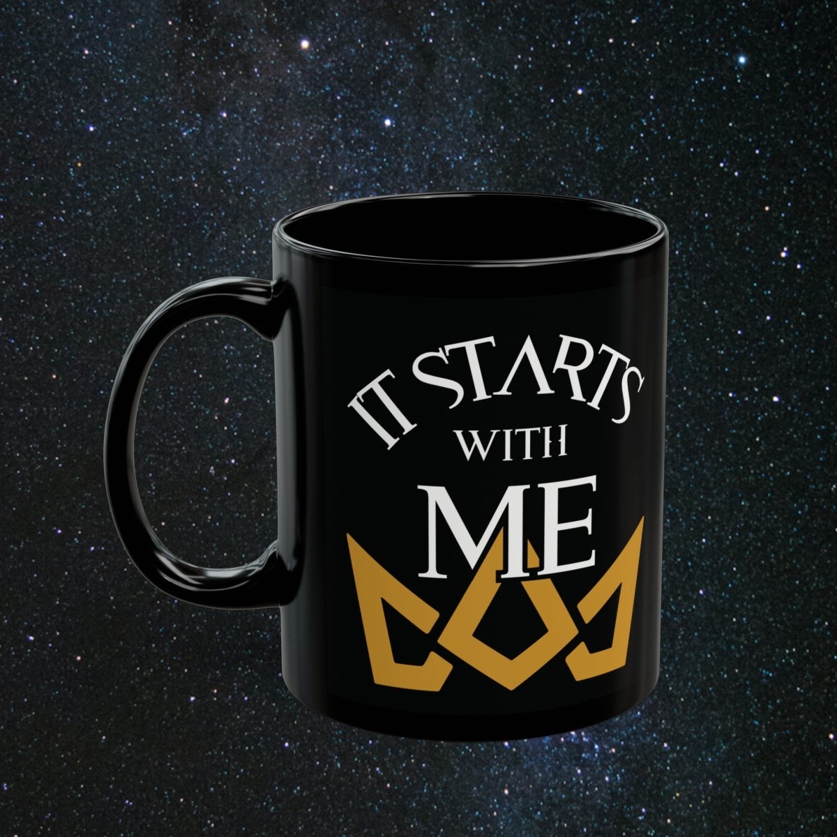 Generational Rise Black Mug - MindLight Apparel - Generational Rise Black Mug - 15oz - 