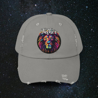 Generational Rise Unisex Distressed Cap - MindLight Apparel - Generational Rise Unisex Distressed Cap - Light Olive - One size - 