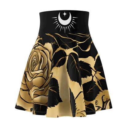 'Golsen Rose' Skater Skirt - MindLight Apparel - 'Golsen Rose' Skater Skirt - L - 4 oz. -