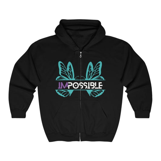 I'm Possible Women's Hoodie - MindLight Apparel - I'm Possible Women's Hoodie - S - Black - 