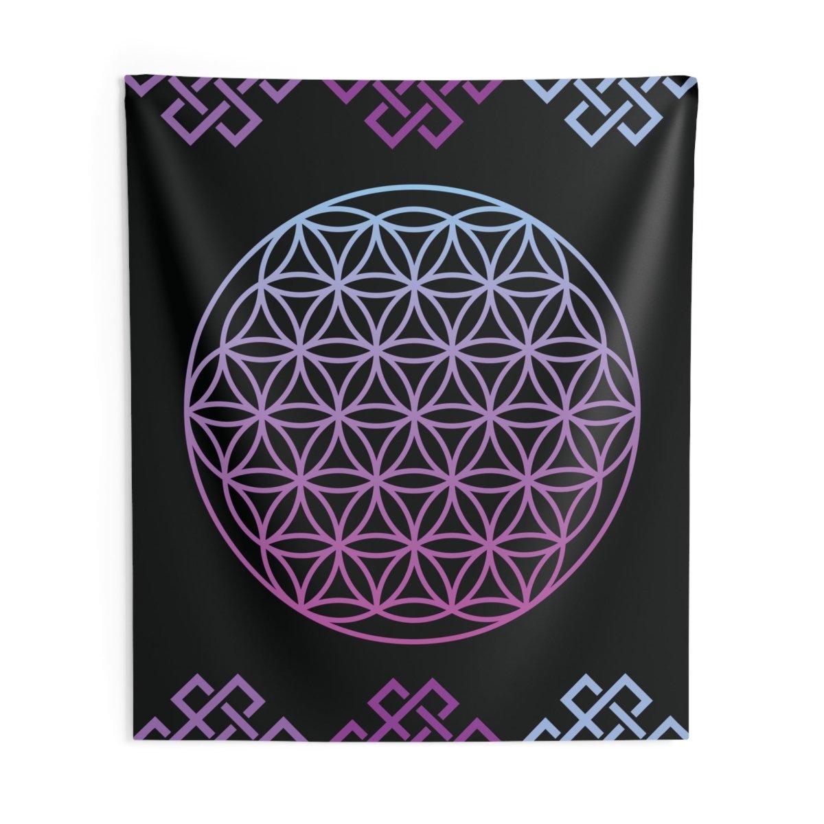 Intertwine Indoor Wall Tapestry - MindLight Apparel - Intertwine Indoor Wall Tapestry - 88" × 104" - 