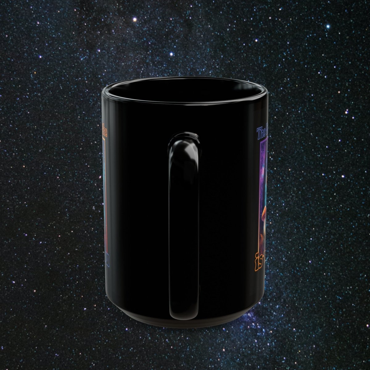 Key To The Universe Black Mug - MindLight Apparel - Key To The Universe Black Mug - 15oz - 