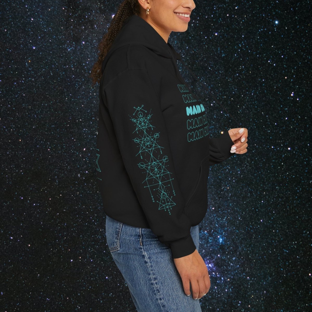 Main Character Unisex Pull Over Hoodie - MindLight Apparel - Main Character Unisex Pull Over Hoodie - Dark Chocolate - S -