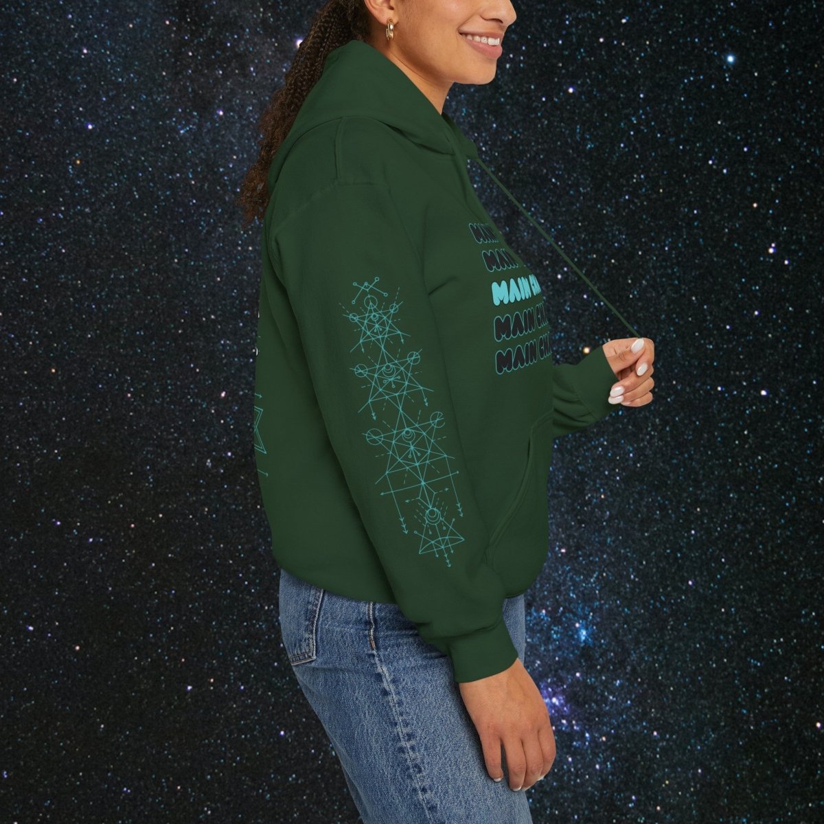 Main Character Unisex Pull Over Hoodie - MindLight Apparel - Main Character Unisex Pull Over Hoodie - Dark Chocolate - S -