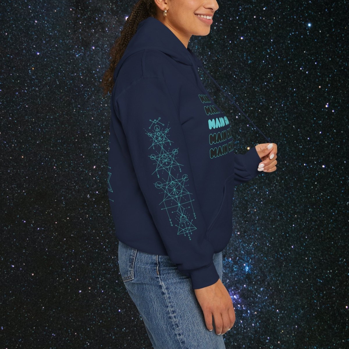 Main Character Unisex Pull Over Hoodie - MindLight Apparel - Main Character Unisex Pull Over Hoodie - Dark Chocolate - S -