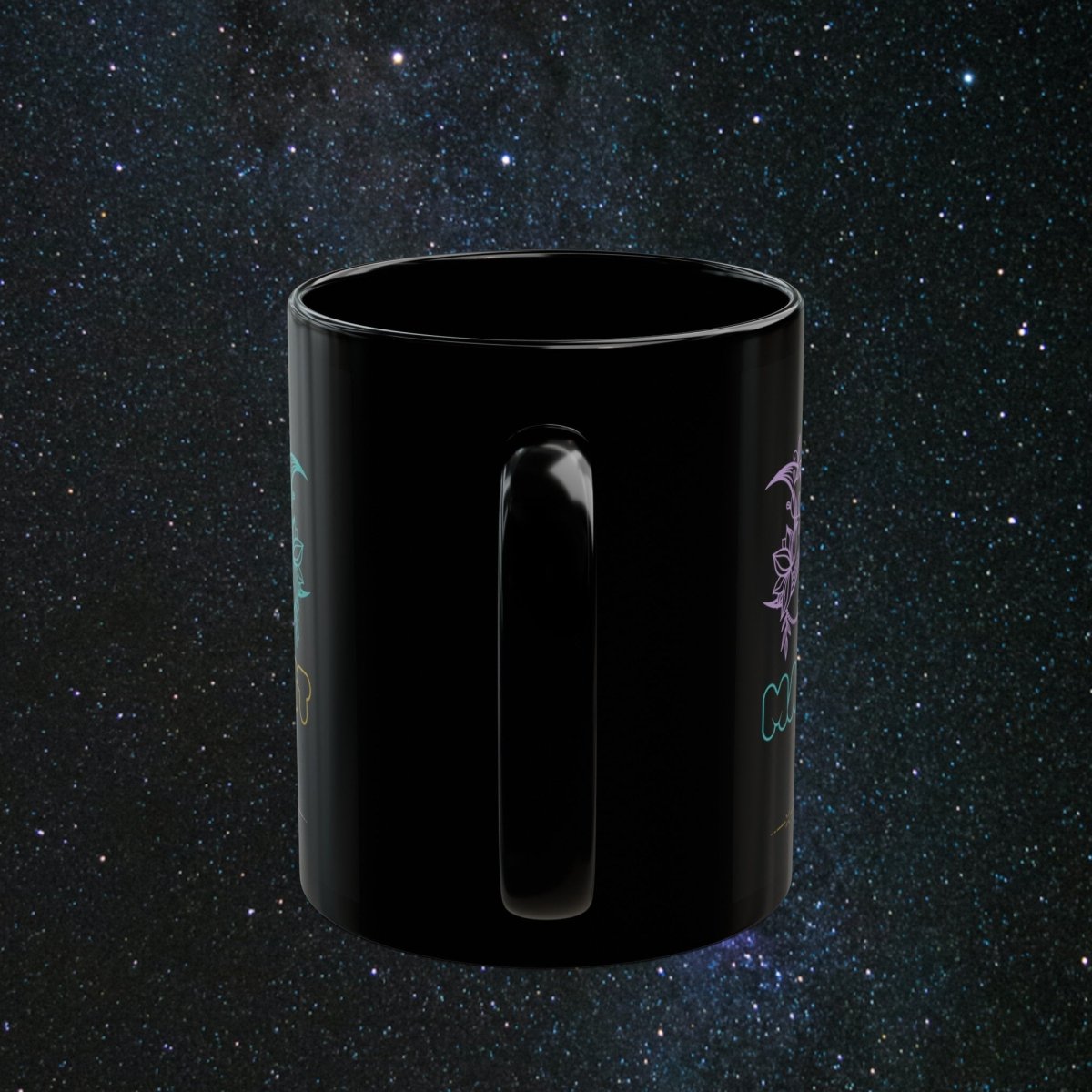 Manifest It Black Mug - MindLight Apparel - Manifest It Black Mug - 15oz - 