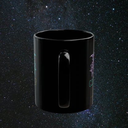 Manifest It Black Mug - MindLight Apparel - Manifest It Black Mug - 15oz - 