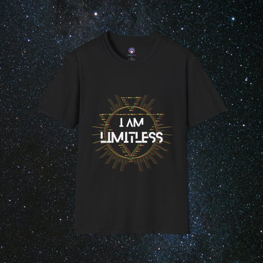 MindLight Alpha Infinite Unisex Softstyle T-Shirt - MindLight Apparel - MindLight Alpha Infinite Unisex Softstyle T-Shirt - Black - XS -