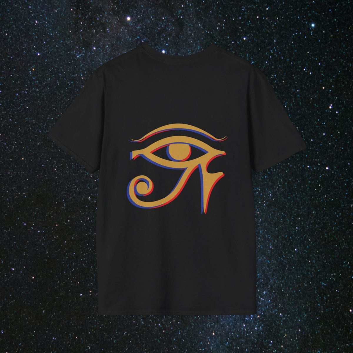 MindLight Ancestral Echoes Unisex Softstyle T-Shirt - MindLight Apparel - MindLight Ancestral Echoes Unisex Softstyle T-Shirt - Metro Blue - M -