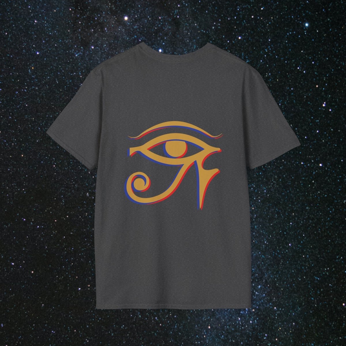 MindLight Ancestral Echoes Unisex Softstyle T-Shirt - MindLight Apparel - MindLight Ancestral Echoes Unisex Softstyle T-Shirt - Metro Blue - M -