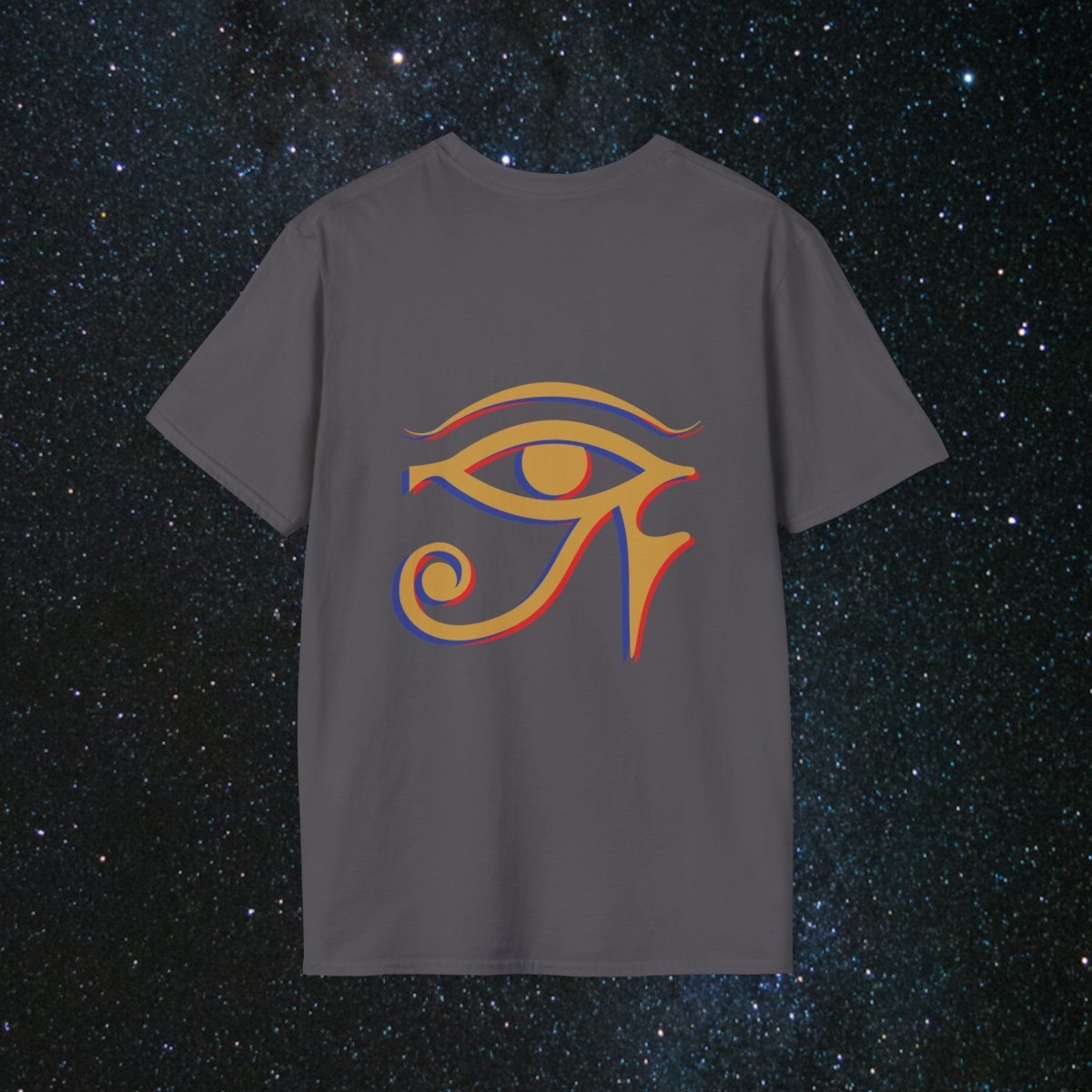 MindLight Ancestral Echoes Unisex Softstyle T-Shirt - MindLight Apparel - MindLight Ancestral Echoes Unisex Softstyle T-Shirt - Metro Blue - M -