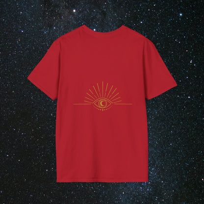 MindLight SoulGleam Unisex Softstyle T-Shirt - MindLight Apparel - MindLight SoulGleam Unisex Softstyle T-Shirt - Cherry Red - S -