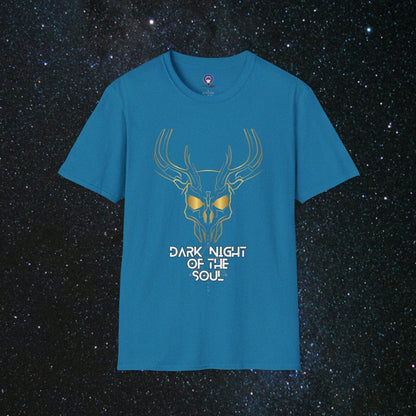 MindLight SoulGleam Unisex Softstyle T-Shirt - MindLight Apparel - MindLight SoulGleam Unisex Softstyle T-Shirt - Antique Sapphire - S -