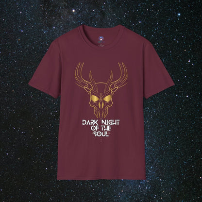 MindLight SoulGleam Unisex Softstyle T-Shirt - MindLight Apparel - MindLight SoulGleam Unisex Softstyle T-Shirt - Maroon - S -