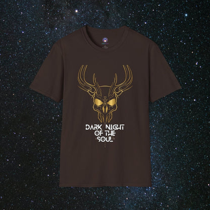 MindLight SoulGleam Unisex Softstyle T-Shirt - MindLight Apparel - MindLight SoulGleam Unisex Softstyle T-Shirt - Dark Chocolate - S -