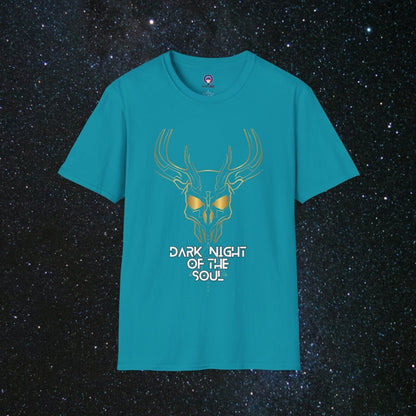 MindLight SoulGleam Unisex Softstyle T-Shirt - MindLight Apparel - MindLight SoulGleam Unisex Softstyle T-Shirt - Tropical Blue - S -