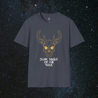 MindLight SoulGleam Unisex Softstyle T-Shirt - MindLight Apparel - MindLight SoulGleam Unisex Softstyle T-Shirt - Heather Navy - XS -