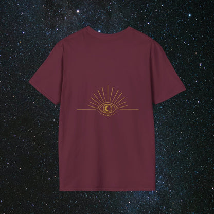 MindLight SoulGleam Unisex Softstyle T-Shirt - MindLight Apparel - MindLight SoulGleam Unisex Softstyle T-Shirt - Cherry Red - S -