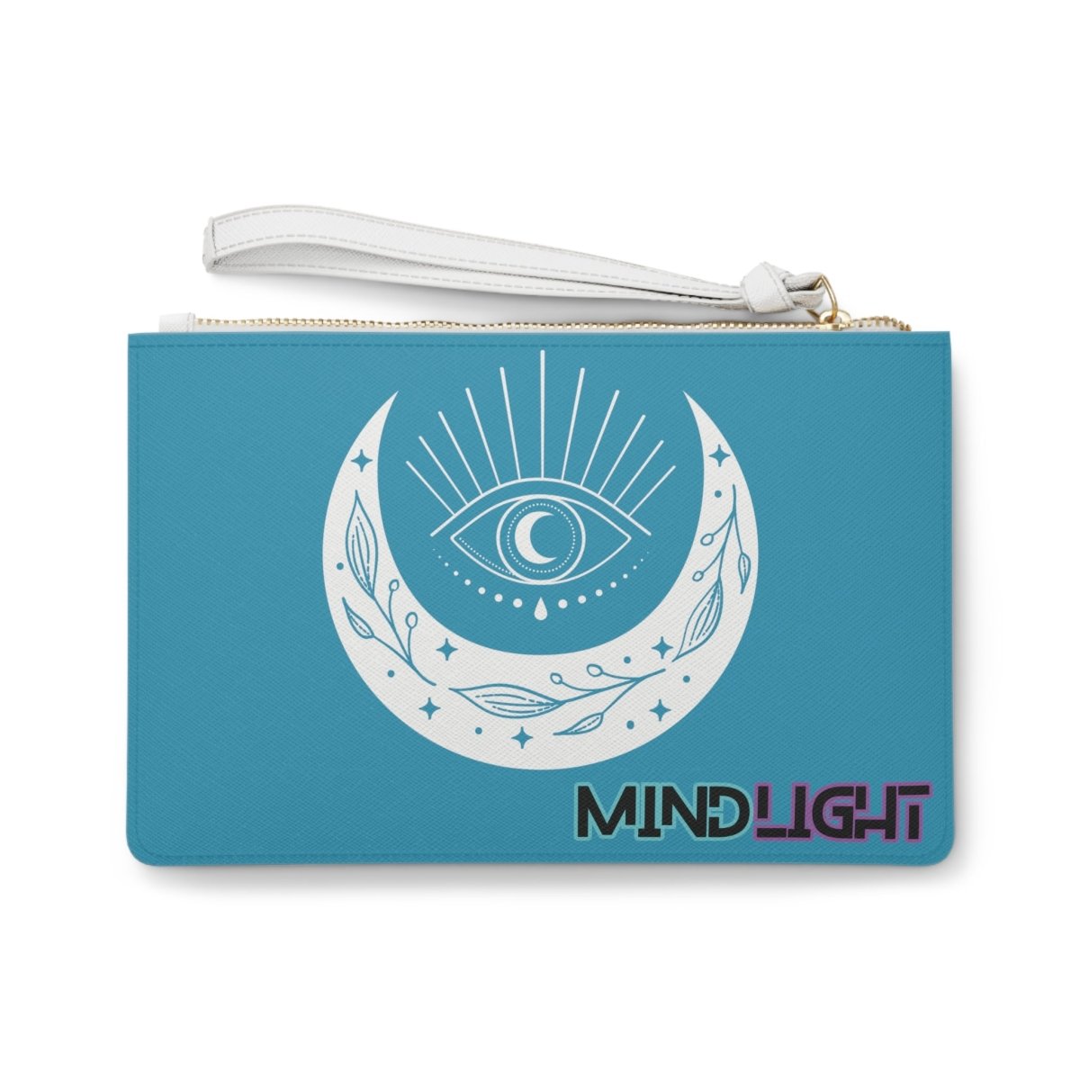 Moon Child Clutch Bag (Turquoise) - MindLight Apparel - Moon Child Clutch Bag (Turquoise) - One size - -