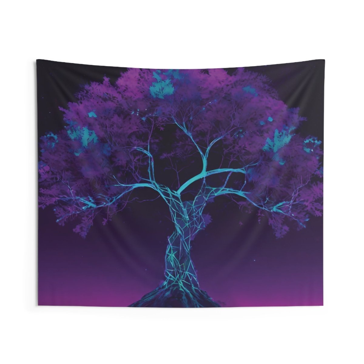 Nein Tree of Life Wall Tapestry - MindLight Apparel - Nein Tree of Life Wall Tapestry - 60" × 50" - -