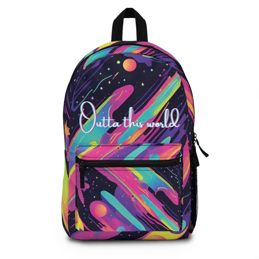 Outta This World Backpack - MindLight Apparel - Outta This World Backpack - One size - -