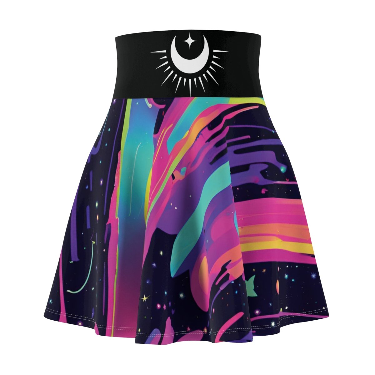 Outta This World Skater Skirt - MindLight Apparel - Outta This World Skater Skirt - XS - 4 oz. -