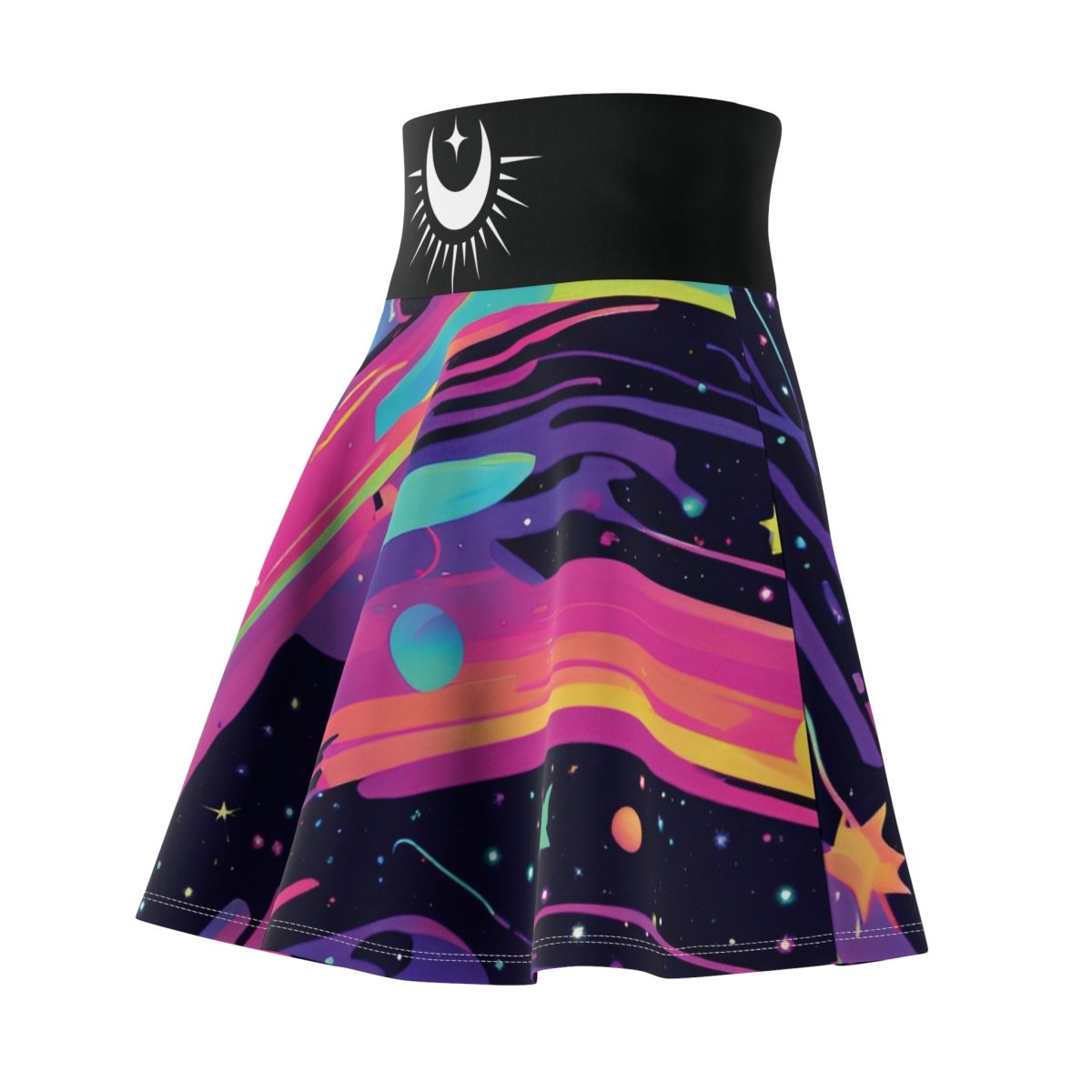 Outta This World Skater Skirt - MindLight Apparel - Outta This World Skater Skirt - XL - 4 oz. -