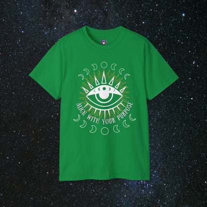 Realign Unisex Ultra Cotton Tee - MindLight Apparel - Realign Unisex Ultra Cotton Tee - Irish Green - S -