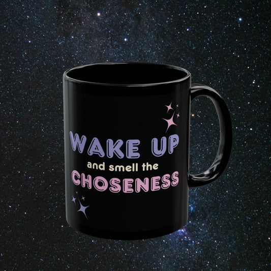 Smell The Choseness Black Mug - MindLight Apparel - Smell The Choseness Black Mug - 11oz - -