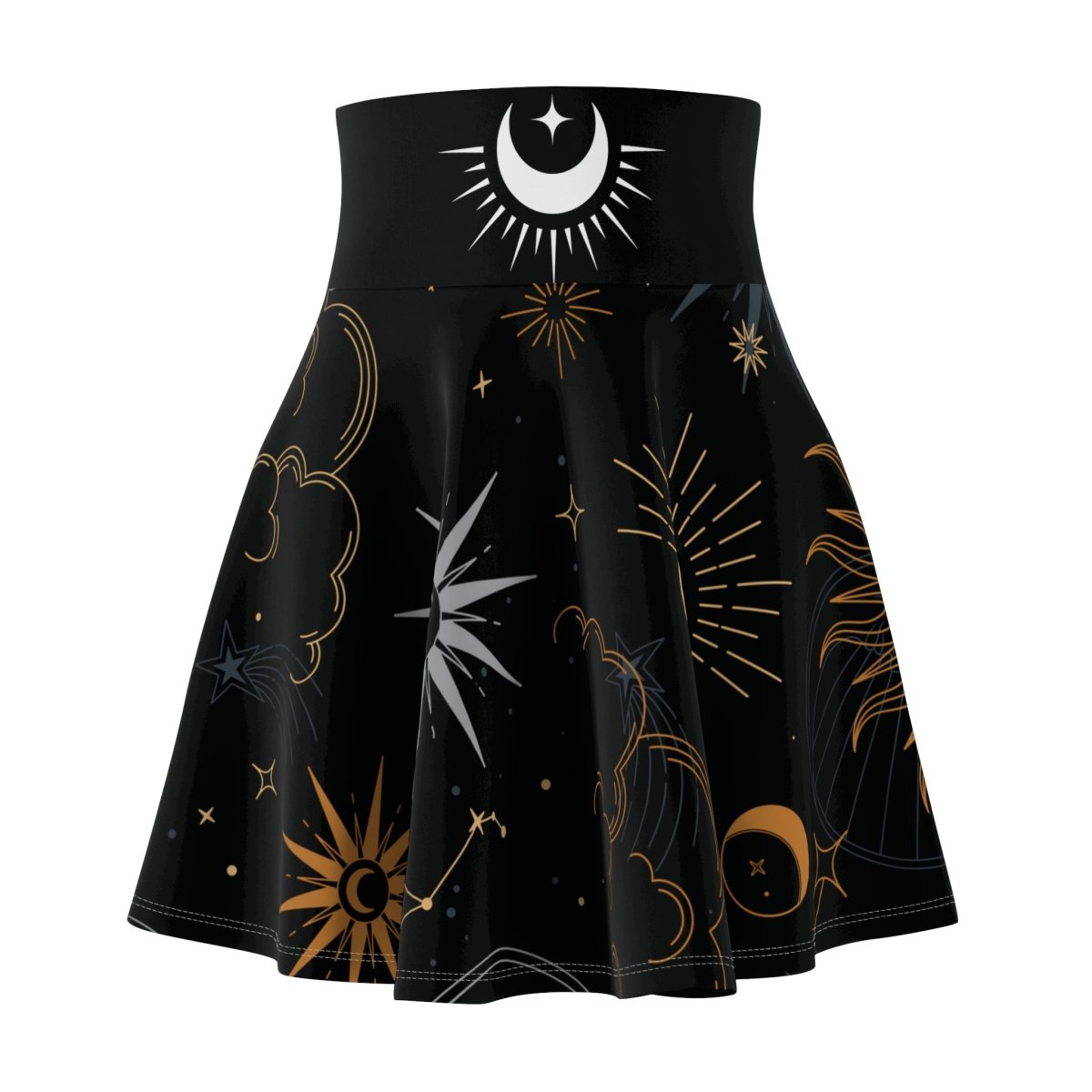 'Solar Dance' Skater Skirt - MindLight Apparel - 'Solar Dance' Skater Skirt - M - 4 oz. -