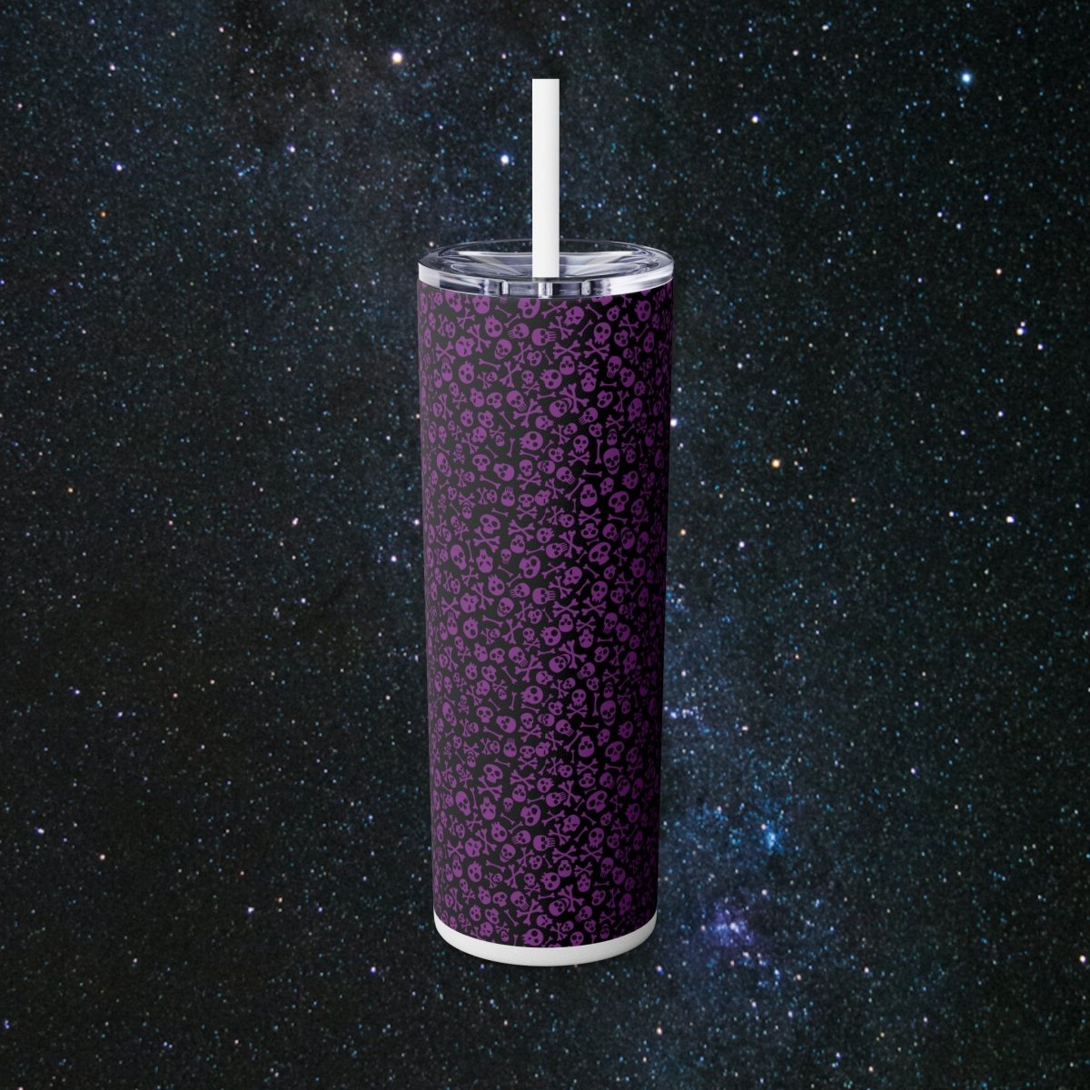 Spooky Mama Glossy Tumbler - MindLight Apparel - Spooky Mama Glossy Tumbler - Glossy - White - 