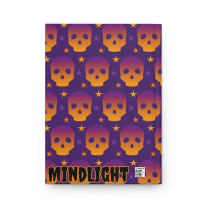 Spooky Skull Hardcover Journal - MindLight Apparel - Spooky Skull Hardcover Journal - Journal - 