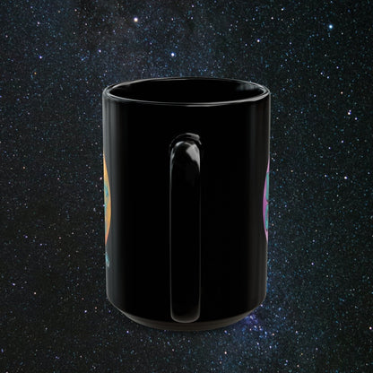 Stay Wild Moon Child - Noir Black Mug - MindLight Apparel - Stay Wild Moon Child - Noir Black Mug - 11oz - -