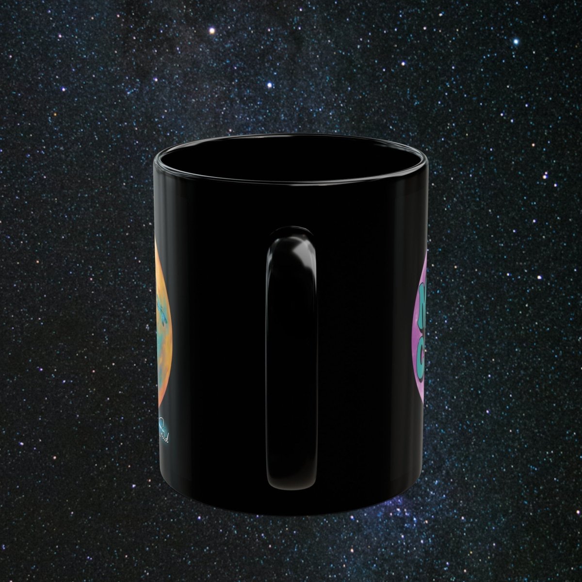 Stay Wild Moon Child - Noir Black Mug - MindLight Apparel - Stay Wild Moon Child - Noir Black Mug - 11oz - -