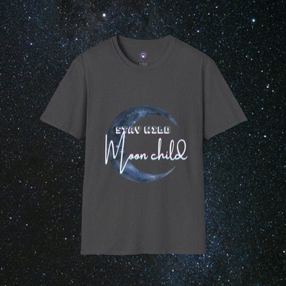 Stay Wild Women's Softstyle T-Shirt - MindLight Apparel - Stay Wild Women's Softstyle T-Shirt - Dark Heather - XS -