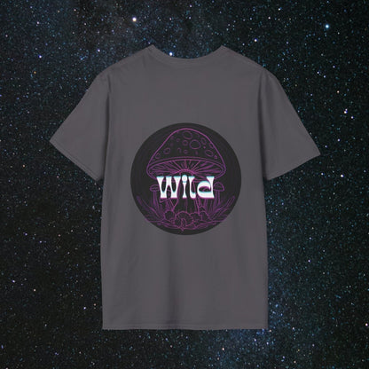 Stay Wild Women's Softstyle T-Shirt - MindLight Apparel - Stay Wild Women's Softstyle T-Shirt - Tropical Blue - S -