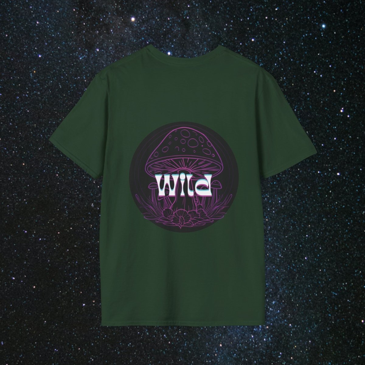 Stay Wild Women's Softstyle T-Shirt - MindLight Apparel - Stay Wild Women's Softstyle T-Shirt - Tropical Blue - S -