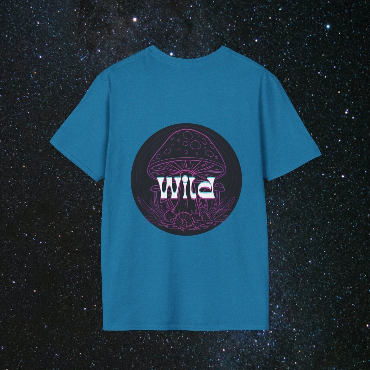 Stay Wild Women's Softstyle T-Shirt - MindLight Apparel - Stay Wild Women's Softstyle T-Shirt - Tropical Blue - S -