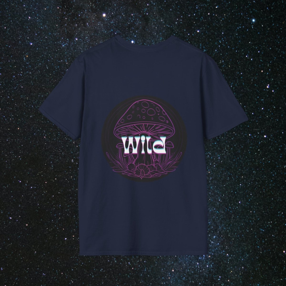 Stay Wild Women's Softstyle T-Shirt - MindLight Apparel - Stay Wild Women's Softstyle T-Shirt - Tropical Blue - S -