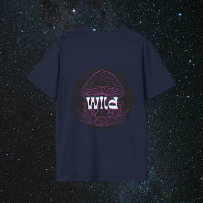 Stay Wild Women's Softstyle T-Shirt - MindLight Apparel - Stay Wild Women's Softstyle T-Shirt - Tropical Blue - S -