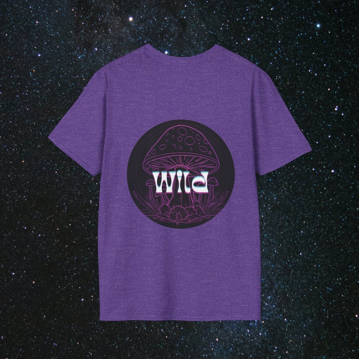 Stay Wild Women's Softstyle T-Shirt - MindLight Apparel - Stay Wild Women's Softstyle T-Shirt - Tropical Blue - S -