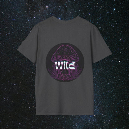 Stay Wild Women's Softstyle T-Shirt - MindLight Apparel - Stay Wild Women's Softstyle T-Shirt - Tropical Blue - S -