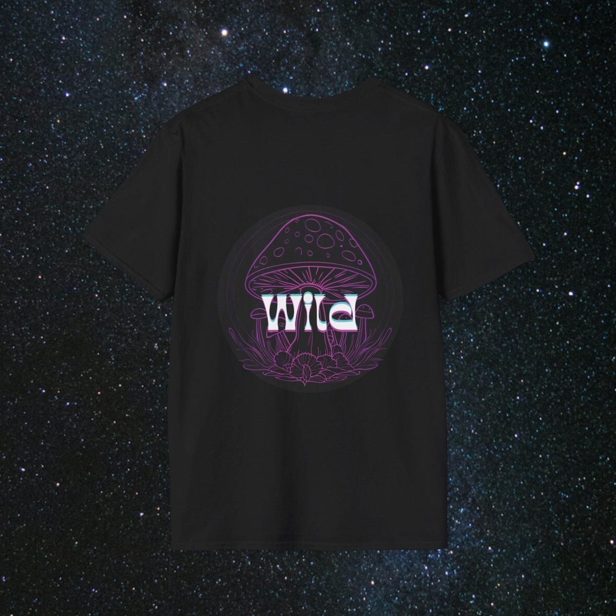 Stay Wild Women's Softstyle T-Shirt - MindLight Apparel - Stay Wild Women's Softstyle T-Shirt - Tropical Blue - S -