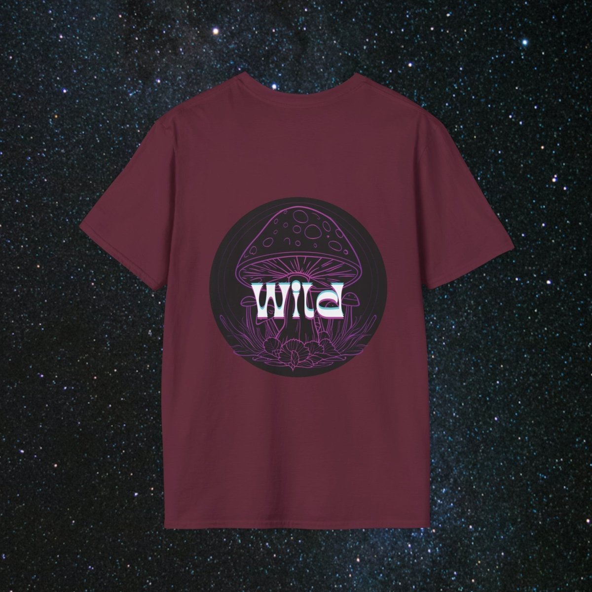 Stay Wild Women's Softstyle T-Shirt - MindLight Apparel - Stay Wild Women's Softstyle T-Shirt - Tropical Blue - S -