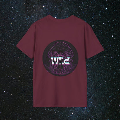 Stay Wild Women's Softstyle T-Shirt - MindLight Apparel - Stay Wild Women's Softstyle T-Shirt - Tropical Blue - S -