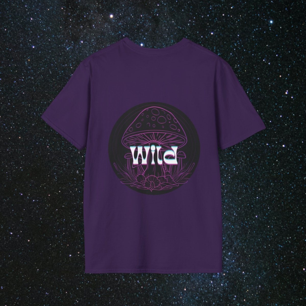 Stay Wild Women's Softstyle T-Shirt - MindLight Apparel - Stay Wild Women's Softstyle T-Shirt - Tropical Blue - S -