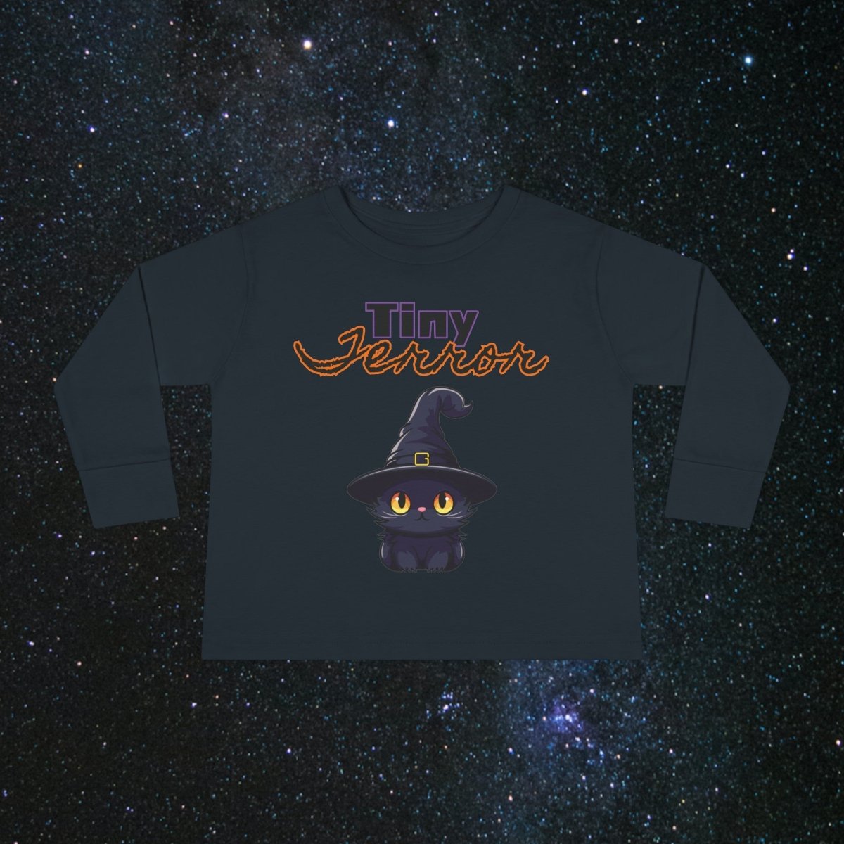 Tiny Terror Toddler Long Sleeve - MindLight Apparel - Tiny Terror Toddler Long Sleeve - Black - 2T - 