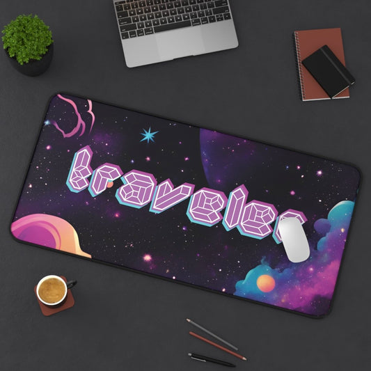Traveler Desk Mat - MindLight Apparel - Traveler Desk Mat - 15.5" × 31" - 
